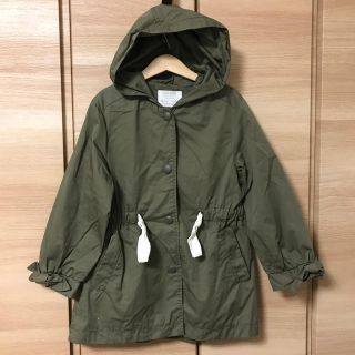 ザラキッズ(ZARA KIDS)のZara Girls ミリタリーアノラック(ジャケット/上着)