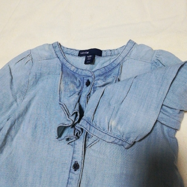 babyGAP(ベビーギャップ)のbaby　gap　シャツ キッズ/ベビー/マタニティのキッズ服女の子用(90cm~)(ブラウス)の商品写真