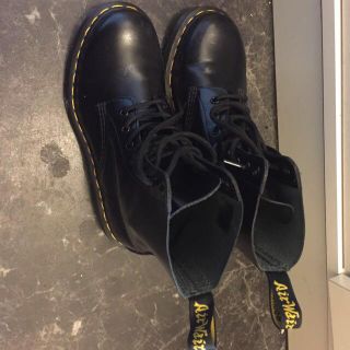 ドクターマーチン(Dr.Martens)の8ホール 専用クリームつき(ブーツ)