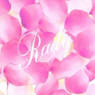 レディー(Rady)のめろ様専用♡Rady♡フェザーフラワーハンドタオル♡ピンク♡(ハンカチ)