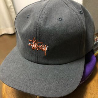 ステューシー(STUSSY)の【限定値下げ】ステューシー  stussy キャップ　ストレートキャップ　帽子(キャップ)