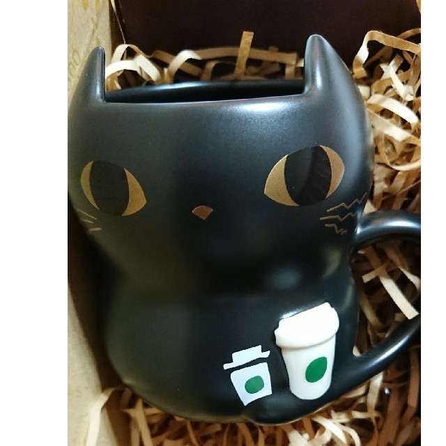 Starbucks Coffee(スターバックスコーヒー)のスターバックス キャット マグカップ ハロウィン 2019 インテリア/住まい/日用品のキッチン/食器(グラス/カップ)の商品写真