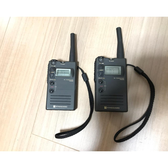 ☆2台セット!STANDARD 特定小電力トランシーバー!HX808!(MID ☆2台セット!STANDARD 特定小電力トランシーバー!HX808!(MID