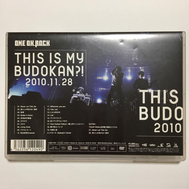 ONE OK ROCK(ワンオクロック)の【使用済】ONE OK ROCK THIS IS MY BUDOKAN?! エンタメ/ホビーのDVD/ブルーレイ(ミュージック)の商品写真