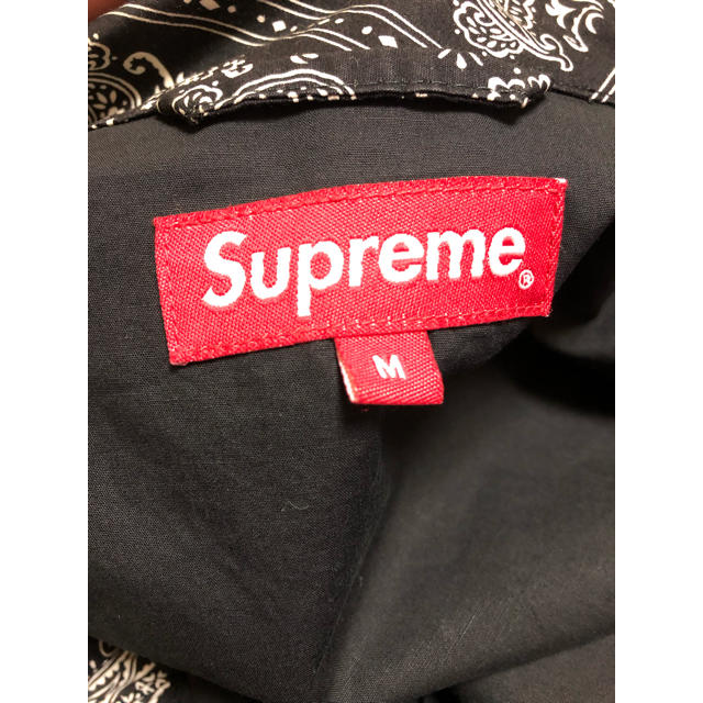 Supreme(シュプリーム)のsupreme bandana track jacket M メンズのジャケット/アウター(ナイロンジャケット)の商品写真