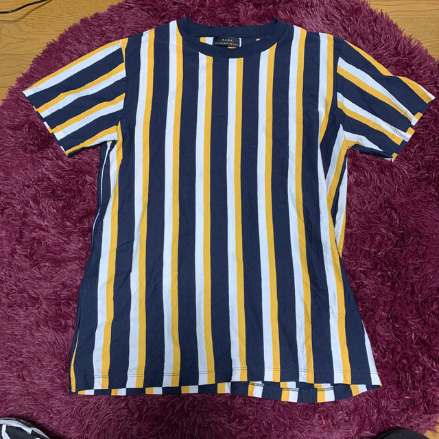 ZARA(ザラ)のストライプTシャツ メンズのトップス(Tシャツ/カットソー(半袖/袖なし))の商品写真