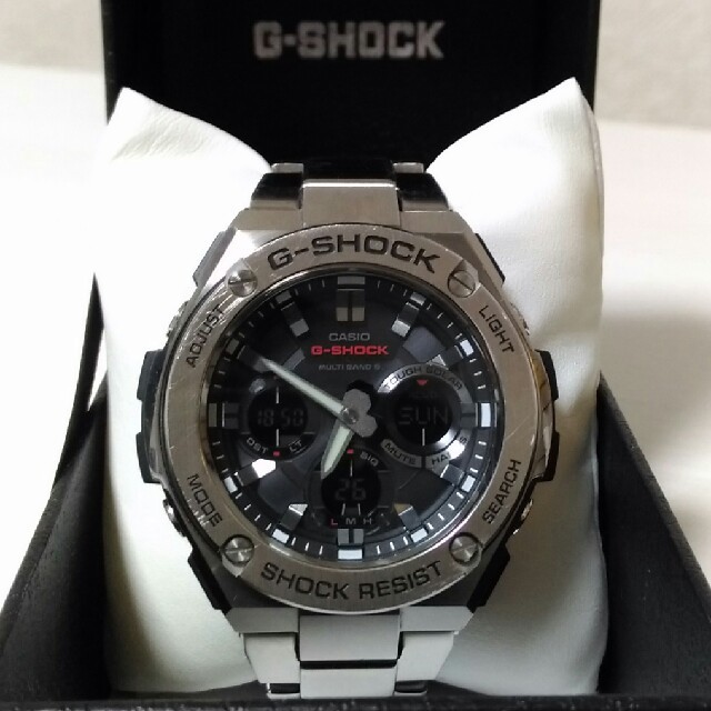 G-SHOCK(ジーショック)のG-SHOCK  電波ソーラー GST-W110D-1AJF メンズの時計(腕時計(アナログ))の商品写真