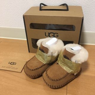 アグ(UGG)のUGG ムートンブーツアグ 2/3 11cm 新品未使用 冬用靴 ※箱なし発送(ブーツ)