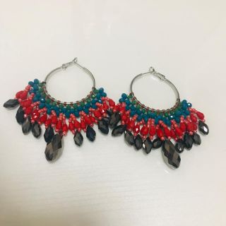 ローズバッド(ROSE BUD)のROSE BUD ビジューピアス(ピアス)