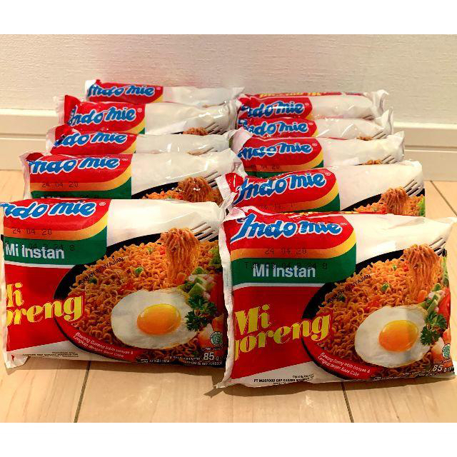 インドネシア焼きそば インドミー ミーゴレン10袋セット 食品/飲料/酒の加工食品(インスタント食品)の商品写真