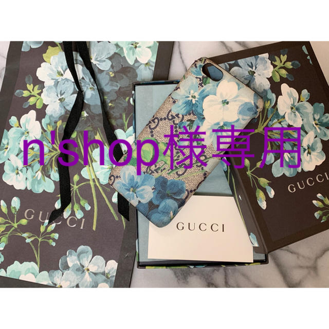 Gucci - GUCCI iPhoneケース 花柄 正規品 携帯ケース グッチの通販 by
