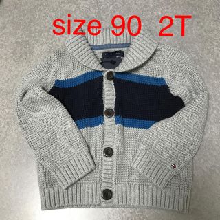 トミーヒルフィガー(TOMMY HILFIGER)のトミー カーディガン 90センチ 新品未使用(カーディガン)