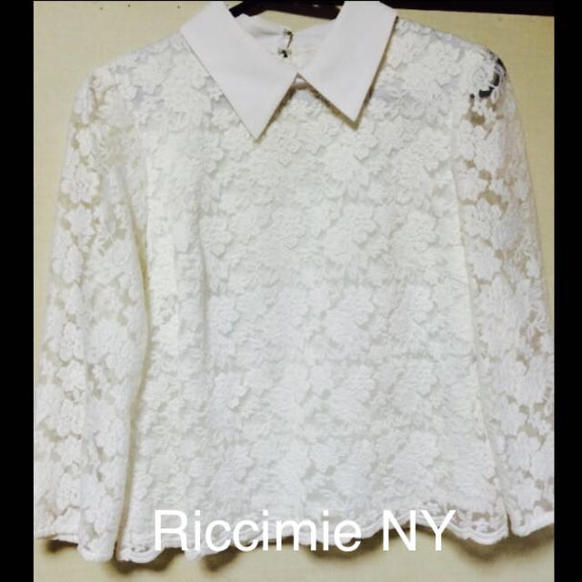 Riccimie New York(リッチミーニューヨーク)のリッチミーNY レースブラウス レディースのトップス(シャツ/ブラウス(長袖/七分))の商品写真