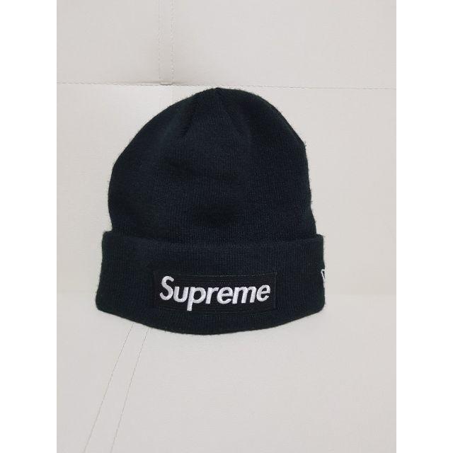 supreme newera box logo beanie帽子