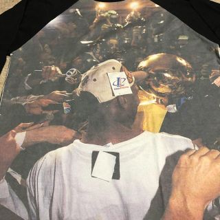 アップルバム(APPLEBUM)の激レア初期タグApplebumアップルバムjordanフォト七分ラグランTシャツ(Tシャツ/カットソー(七分/長袖))