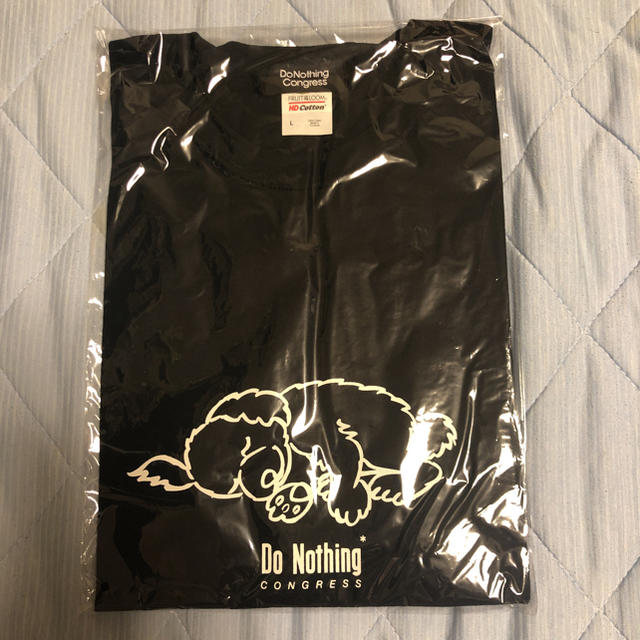 FRAGMENT(フラグメント)のDo Nothing Congress Slumbers Tee 黒 L メンズのトップス(Tシャツ/カットソー(半袖/袖なし))の商品写真