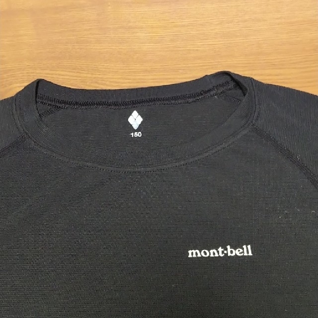 mont bell(モンベル)のmont-bell キッズ ラウンドネックシャツ 150 キッズ/ベビー/マタニティのキッズ服男の子用(90cm~)(Tシャツ/カットソー)の商品写真