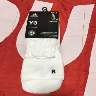 ワイスリー(Y-3)のadidas アディダス Y-3 靴下 ソックス 白 ホワイト (ソックス)