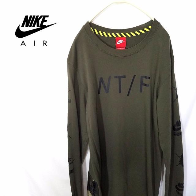 NIKE(ナイキ)の【激レア・美品】NIKE（ナイキ）ロンTシャツNT/F TRACKFIELD メンズのトップス(Tシャツ/カットソー(七分/長袖))の商品写真