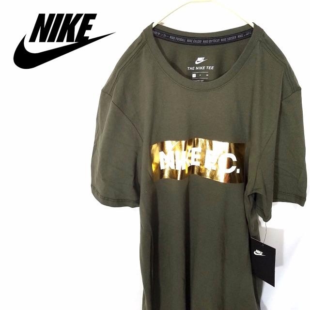 【激レア・新品】NIKE（ナイキ）FC ゴールドロゴ 半袖Tシャツ S | フリマアプリ ラクマ