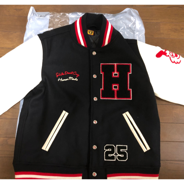 HUMAN MADE × Girls Don't Cry Varsity JKT | フリマアプリ ラクマ