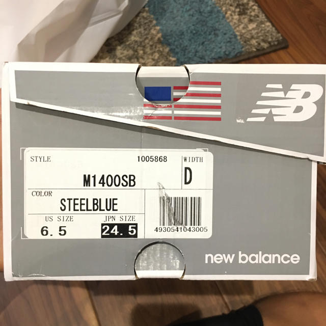 New Balance(ニューバランス)のNEW BALANCE M1400  24.5 cm 新品  レディースの靴/シューズ(スニーカー)の商品写真