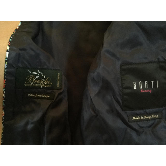 ブルゾン  イタリア製生地  メンズのジャケット/アウター(ノーカラージャケット)の商品写真