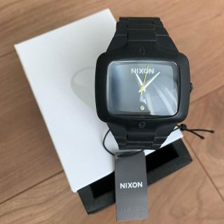 ニクソン(NIXON)のNIXON ニクソン 腕時計 ラバープレイヤー A139000 ブラック 黒(腕時計(アナログ))