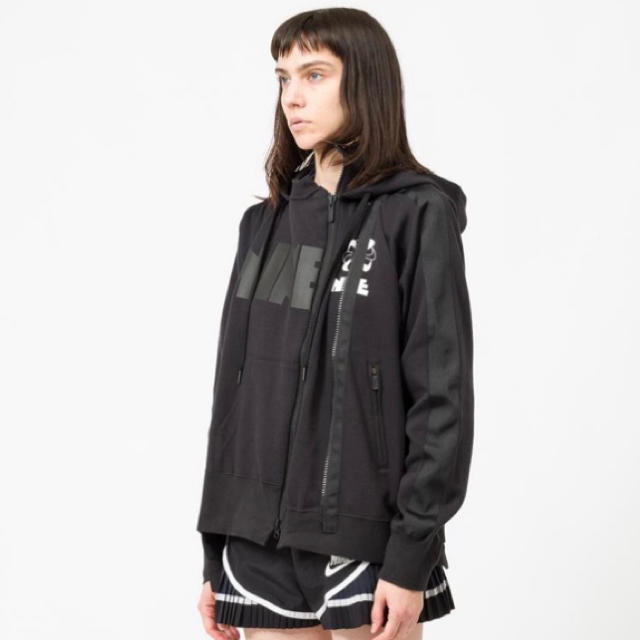 NIKE sacai hoodie 2019 ダブルジップパーカー