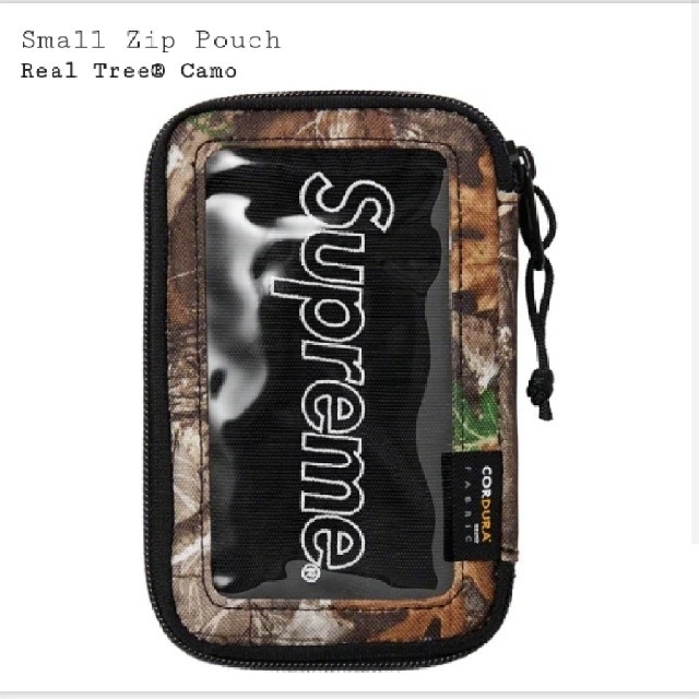 Supreme Small Zip Pouch Realtree Camo