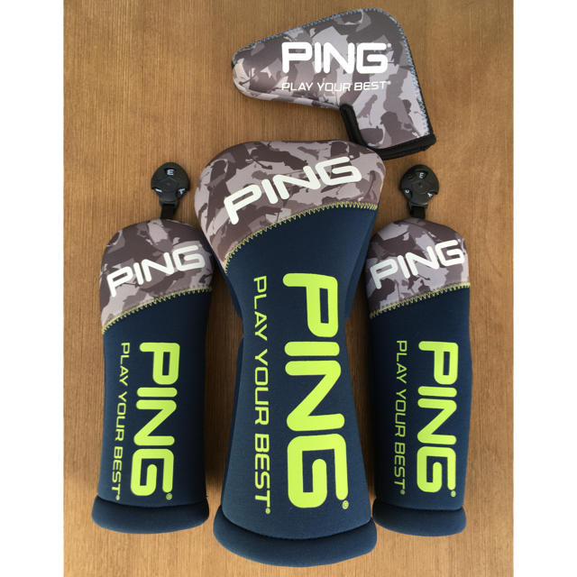 PING(ピン)のPING ピンゴルフ カモ ヘッドカバー スポーツ/アウトドアのゴルフ(その他)の商品写真