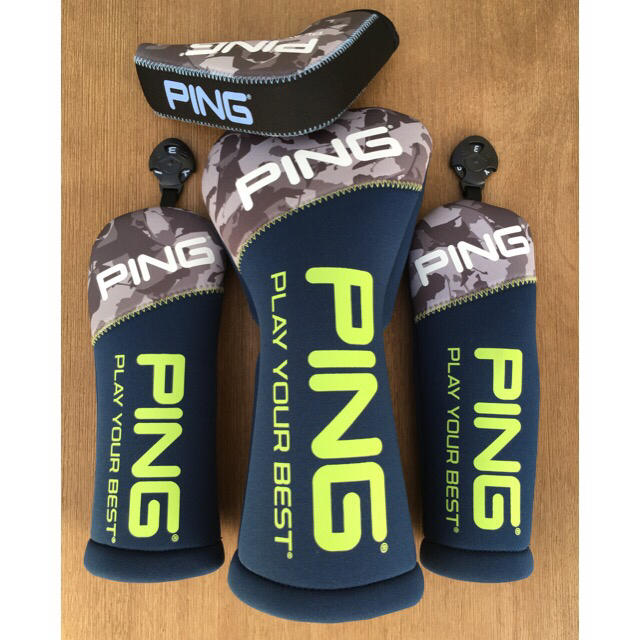 PING - PING ピンゴルフ カモ ヘッドカバーの通販 by T's shop|ピン