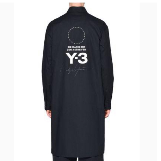 《Y-3》ロングシャツ　スタッフシャツ