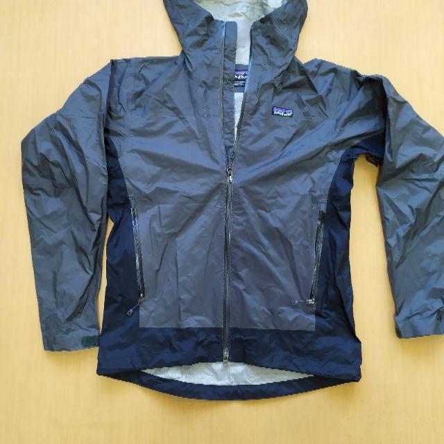 patagonia パタゴニア トレントシェル グレー＆ブラック ツートン S