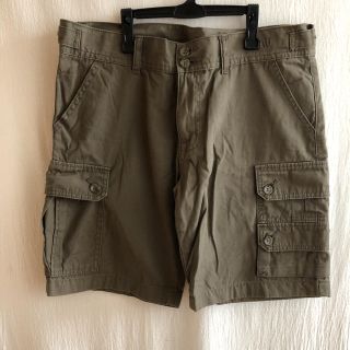 フェリシモ(FELISSIMO)の371.フェリシモNUSY/カーキハーフパンツ(ハーフパンツ)