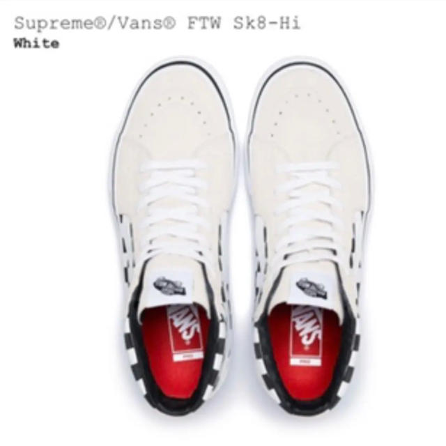 Supreme(シュプリーム)の【1番人気】supreme vans Sk8-Hi スニーカー メンズの靴/シューズ(スニーカー)の商品写真