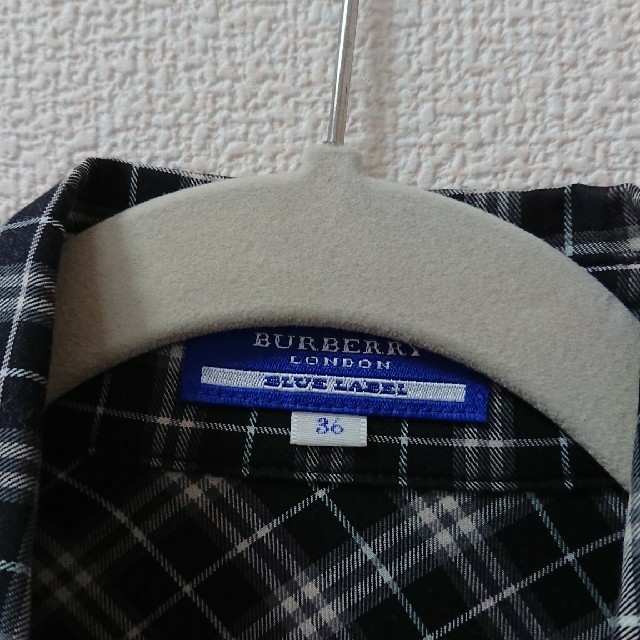 BURBERRY BLUE LABEL(バーバリーブルーレーベル)のバーバリー・ブルーレーベル シャツ レディースのトップス(シャツ/ブラウス(長袖/七分))の商品写真