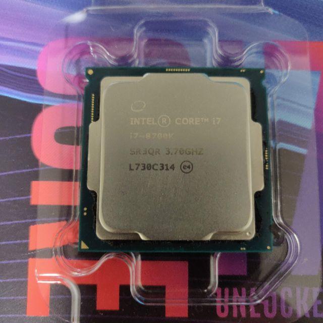 Intel Core i7 8700k 殻割  クマメタル化済