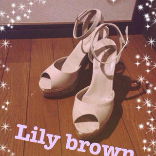 リリーブラウン(Lily Brown)の再再値下げ♡Lily brownサンダル(サンダル)