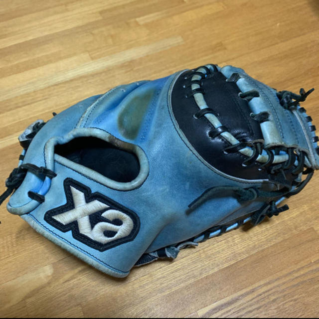 Xanax(ザナックス)のザナックス キャッチャーミット ねぎ様専用 スポーツ/アウトドアの野球(グローブ)の商品写真