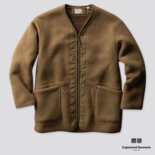 ユニクロ(UNIQLO)の完売 新品タグ付 ユニクロ エンジニアド ガーメンツ フリースノーカラーコート(その他)