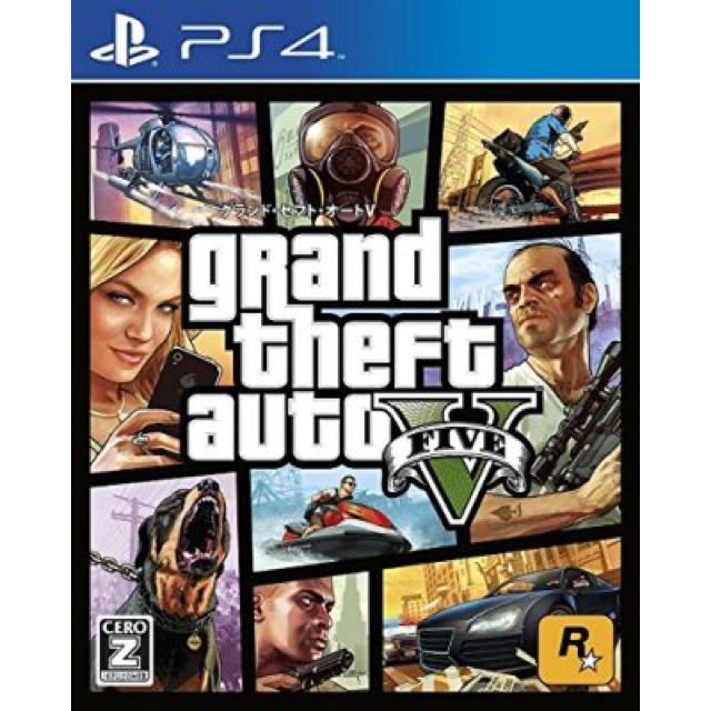 PlayStation4(プレイステーション4)のGTA5 エンタメ/ホビーのゲームソフト/ゲーム機本体(家庭用ゲームソフト)の商品写真