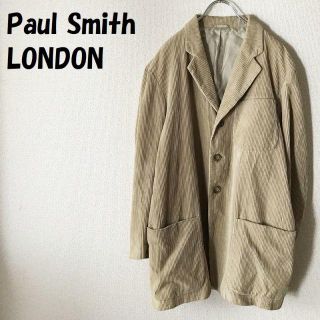 ポールスミス 日本製  コーデュロイ テーラードジャケット L ベージュ Paul Smith メンズ   【230219】