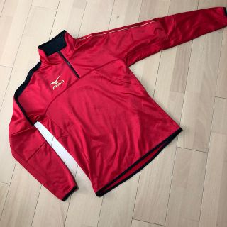 ミズノ(MIZUNO)のミズノ モレリア ハーフジップトップＬ 裏起毛(ウェア)