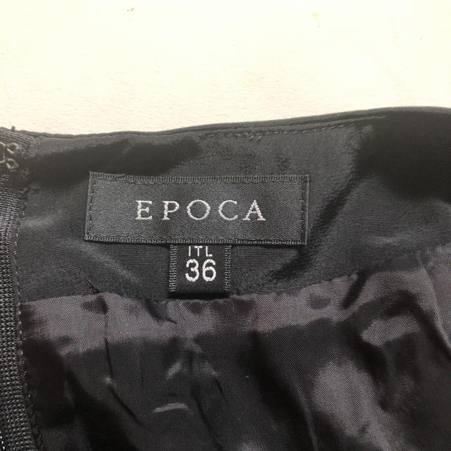 EPOCA(エポカ)の【新品、未使用】エポカ♡黒♡スカート  レディースのスカート(ひざ丈スカート)の商品写真