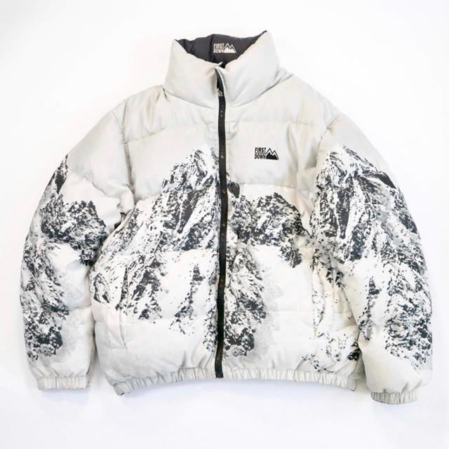 First Down ファーストダウン L サイズ 白 雪山 weber | フリマアプリ ラクマ First Down ファーストダウン L サイズ 白 雪山 weber | フリマアプリ ラクマ
