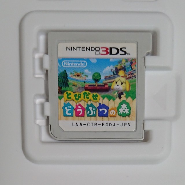 ニンテンドー3DS(ニンテンドー3DS)のとびだせ どうぶつの森 エンタメ/ホビーのゲームソフト/ゲーム機本体(携帯用ゲームソフト)の商品写真