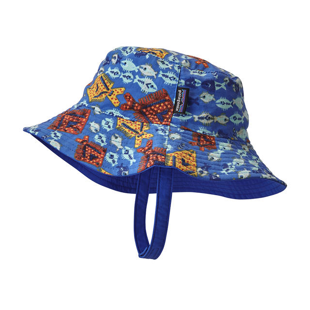 patagonia(パタゴニア)のPatagonia BABY SUN BUCKET HAT / dogfish キッズ/ベビー/マタニティのこども用ファッション小物(帽子)の商品写真