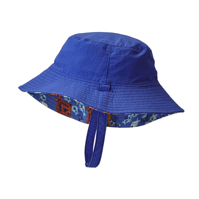 patagonia(パタゴニア)のPatagonia BABY SUN BUCKET HAT / dogfish キッズ/ベビー/マタニティのこども用ファッション小物(帽子)の商品写真