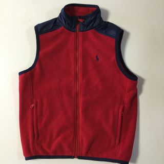 ラルフローレン(Ralph Lauren)のラルフローレン　フリースベスト　M(10-12) 140 美品(ジャケット/上着)